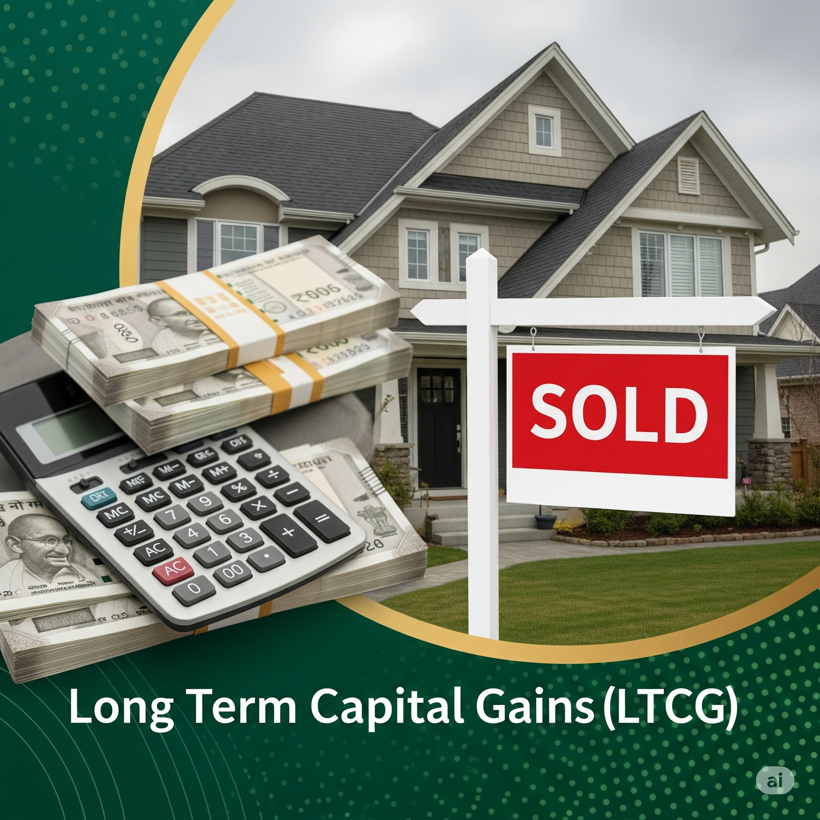 Long Term Capital Gains on Property Sale